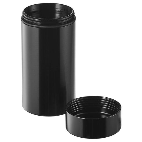 Gordon Smell Proof Airtight Aircraft Aluminum Storage Cigarette Jar, Black Stash Jars, 32 mm Size Smell Proof Container